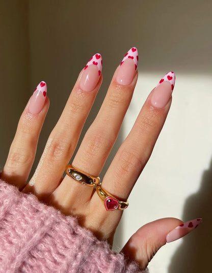 Hearted French Tip