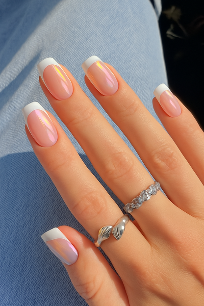 White French Glaze -Square