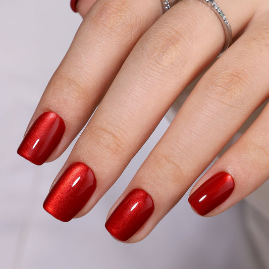 Red Cat eye - Square