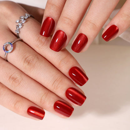 Red Cat eye - Square