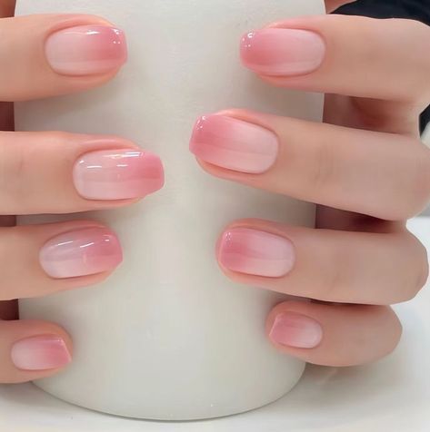 Rosy Glow Nails