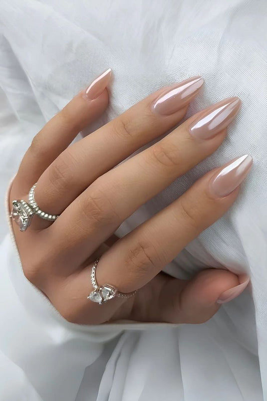 Glossed Nude Elegance
