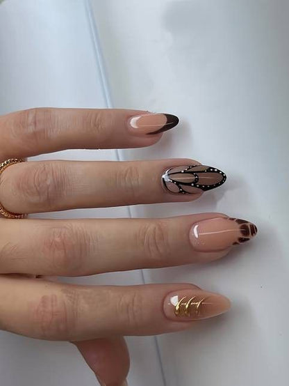 Butterfly Wings Nail Art