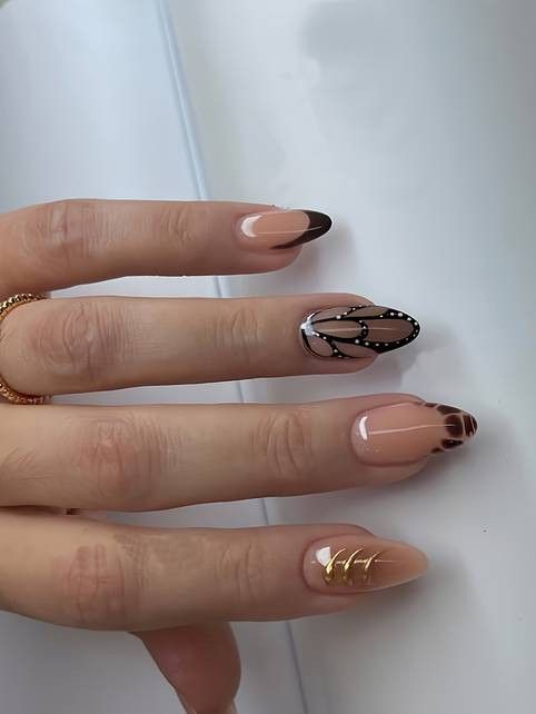 Butterfly Wings Nail Art